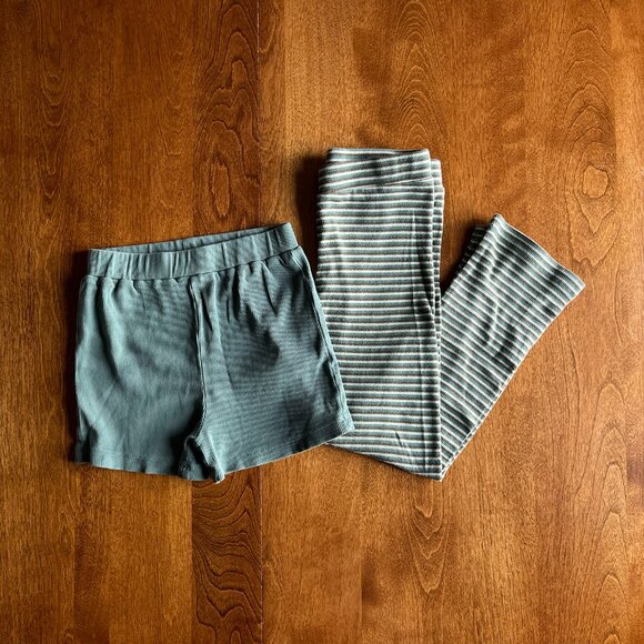Kate Quinn skinny rib pants and shorts 7y - Picture 2 of 8